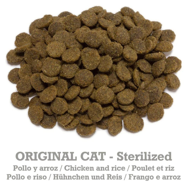 Nourriture au saumon et au riz pour chats stérilisés - Original 7kg