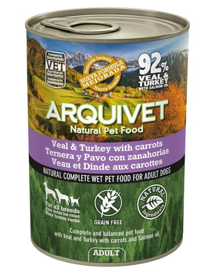 Pâté de dinde et de bœuf aux carottes 800gr