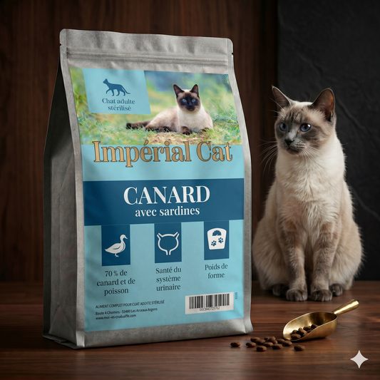 Imperial cat Canard avec des sardines 1.5kg