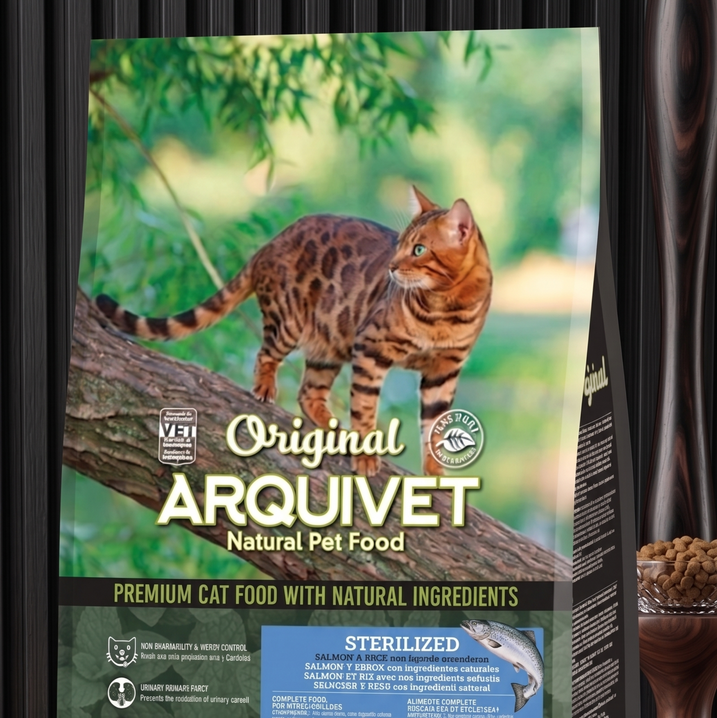 Nourriture au saumon et au riz pour chats stérilisés - Original 7kg