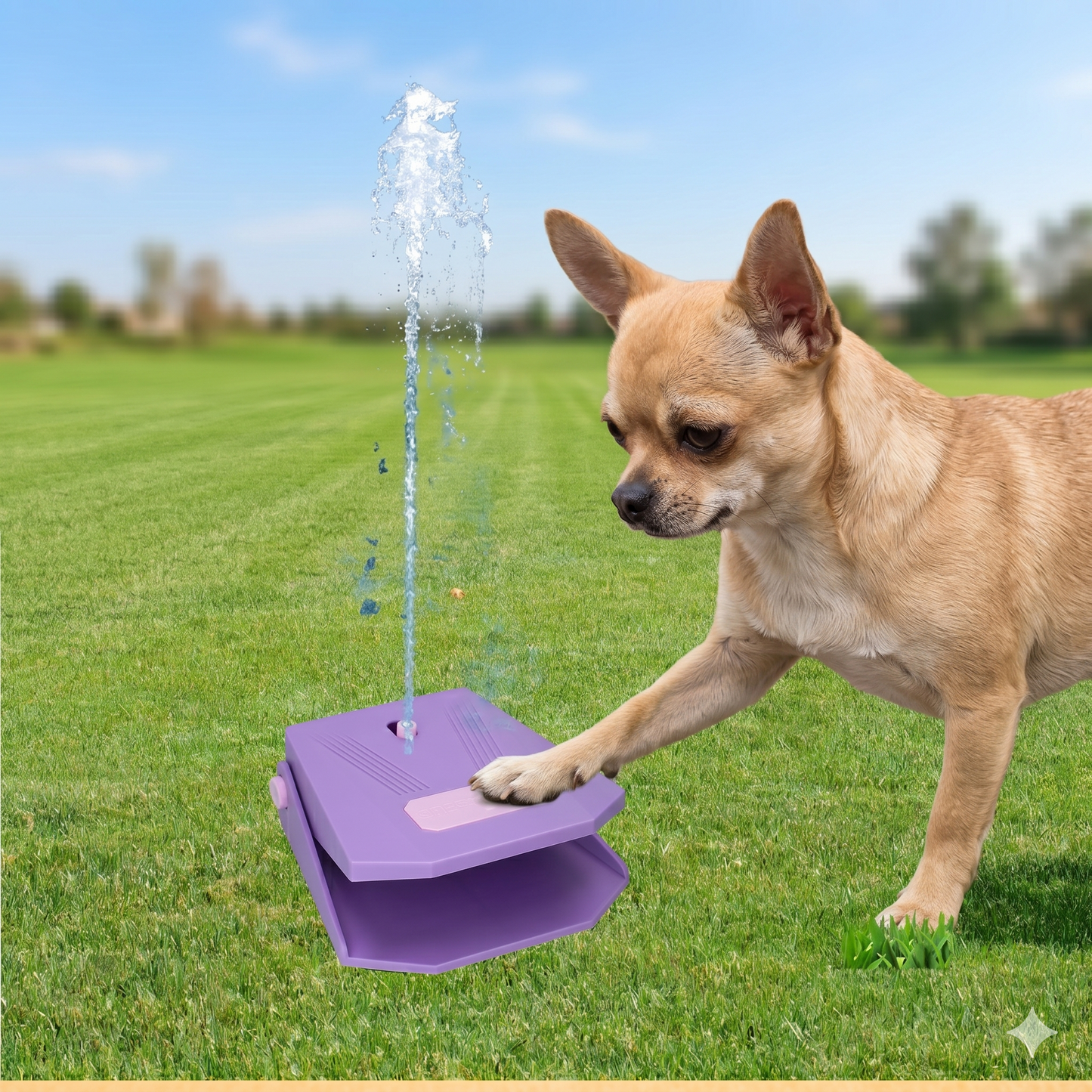 Fontaine à eau Splash pour chien