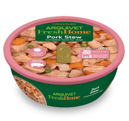 6 boites de 280gr, Ragout : poulet, canard, porc, boeuf, thon et oreille de porc