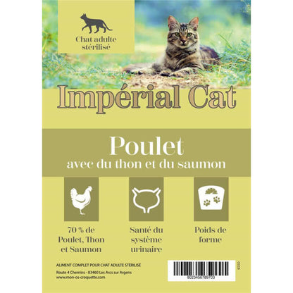 Impérial CAT Poulet avec du thon et du saumon 1.5kg