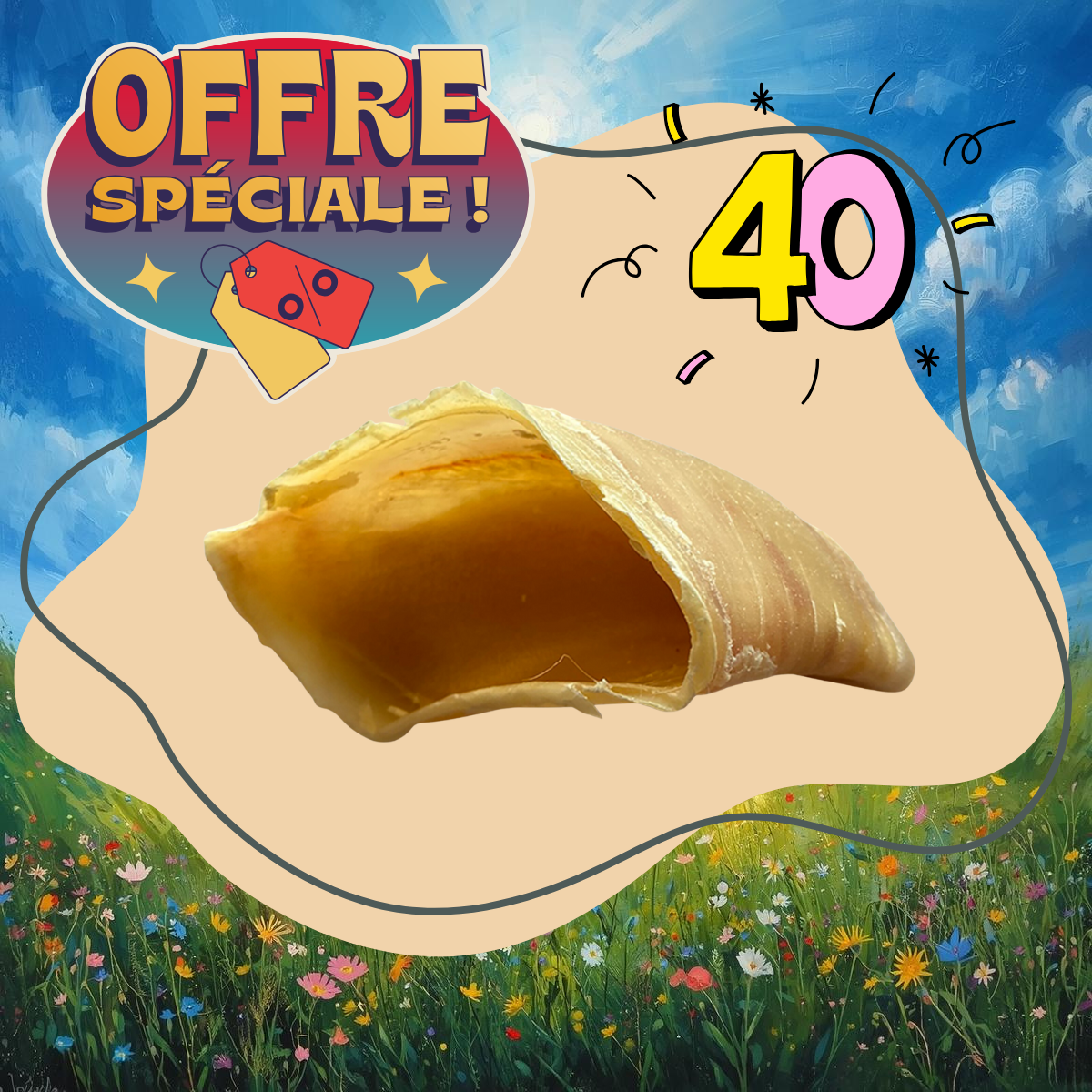 Sabot de bœuf 40pces