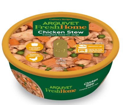6 boites de 280gr, Ragout : poulet, canard, porc, boeuf, thon et oreille de porc