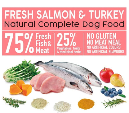 Fresh arquivet saumon dinde 10kg